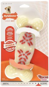 Nylabone Power Chew Action Ridges Chew Toy Bacon, 1ea/XL/Souper 50 Lbs. 1 ct