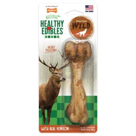 Nylabone Healthy Edibles WILD AllNatural Long Lasting Chew Treats Venison,