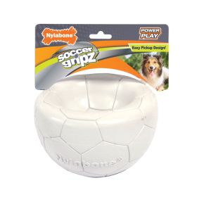 Nylabone Power Play Gripz Dog Soccer Ball Toy 1ea/Medium/Wolf Up To 35 Lbs. 1 ct