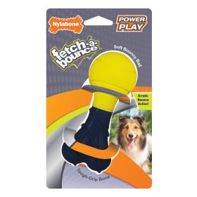 Nylabone Power Play Rubber Dog Toy FetchaBounce 1ea/SMall/Regular Up To 25 Ibs. 1 ct