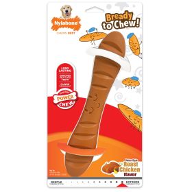 Nylabone Power Chew Baguette Dog Toy Roast Chicken, 1ea/Large/Giant Up To 50 Lbs. 1 ct