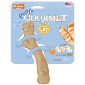 Nylabone Gourmet Style Strong Stick Puppy Chew Toy Chicken, 1ea/Medium/Wolf Up To 35 Lbs. 1 ct