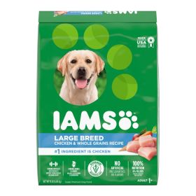 IAMS High Protein Large Breed Adult Dry Dog Food Real Chicken