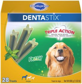 Pedigree DENTASTIX Dog Dental Treat Fresh