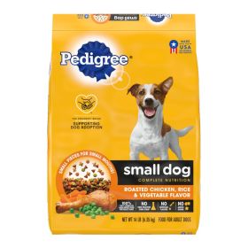 Pedigree Complete Nutrition Small Breed Adult Dry Dog Food Roasted Chicken, Rice & Vegetable