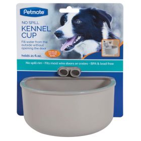 Petmate No Spill Kennel Cup Grey