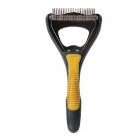 JW Pet Dog Deshedding Tool Grey, Yellow