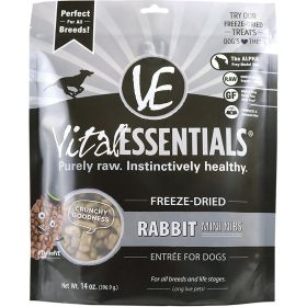 Vital Essentials Freeze Dried Rabbit Mini Nibs