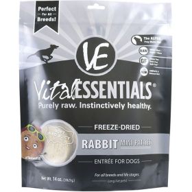 Vital Essentials Freeze Dried Rabbit Mini Patties
