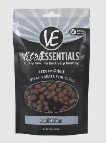 Vital Essentials Dog Freeze Dried Rabbit Bites Treat