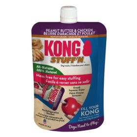 KONG Stuff'N Dog Treat Paste Pouch Peanut Butter & Chicken