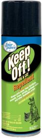 Four Paws Keep Off Dog and Cat Repellent Outdoors  Indoors Spray
