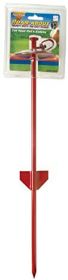 Four Paws Roam About Dog TieOut Stake Red,