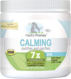 Four Paws Healthy Promise Calming Chews for Dogs Savory Liver,