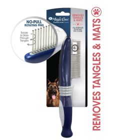 Four Paws Magic Coat Professional Series AllPurpose Rotating Pin Comb for Dogs
