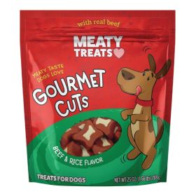 Meaty Treats Gourmet Cuts Beef/Rice