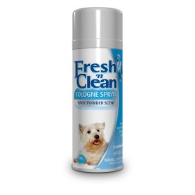 Fresh N Clean Baby Powder Scent Cologne Spray for Dogs