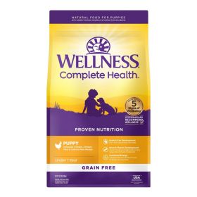 Wellness Complete Health Grain free  22Lb Puppy Chicken Salmon