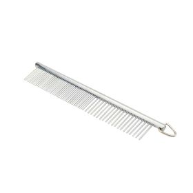 Safari Dog Grooming Comb Medium/Fine Silver,
