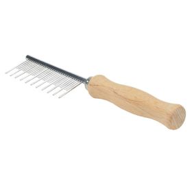 Safari Shedding Comb Wood,