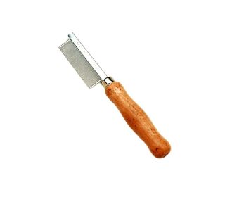 Safari Dog Flea Comb with Wooden Handle