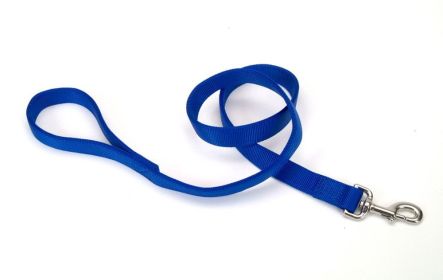 Coastal DoublePly Nylon Dog Leash Blue,