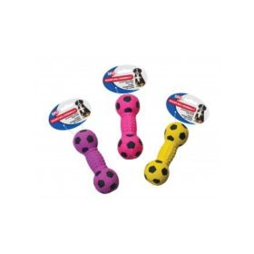 Spot 6â€ Stuffed Latex Soccer Ball Dumbbell Assorted