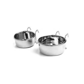 Spot Stainless Steel Coop Cup with Wire Hanger Silver,