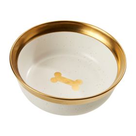Spot Malibu Dog Dish Gold,