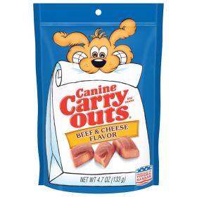 Canine Carry Outs Beef & Cheese Flavor Dog Treats