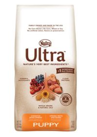 Nutro Products Ultra High Protein Puppy Dry Dog Food Trio of Proteins from Chicken, Lamb, and Salmon