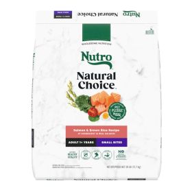 Nutro Products Natural Choice Small Bites Adult Dry Dog Food Salmon & Brown Rice