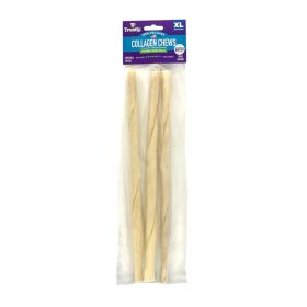 Treatly Collagen Chew Twist Rolls Dog Treats Natural,
