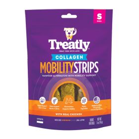Treatly Collagen Mobility Strips Dog Chews Chicken,