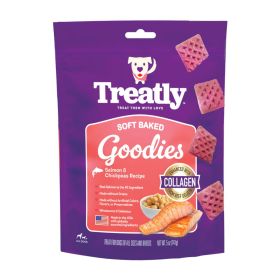 Treatly Soft Baked Goodies Dog Treats Salmon & Chickpeas,