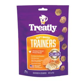 Treatly Soft Baked Trainers Dog Treats Chicken & Sweet Potato,