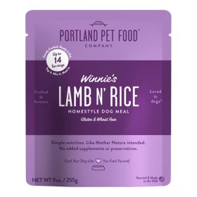 Portland Dog Winnie's Lamb N' Rice Homestyle Meal 9oz.