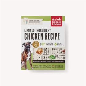 The Honest Kitchen Thrive Limited Ingredient Chicken Dehydrated Dog Food