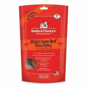 Stella And Chewys Dog Freeze Dried Beef Dinner Patties 5.5oz.