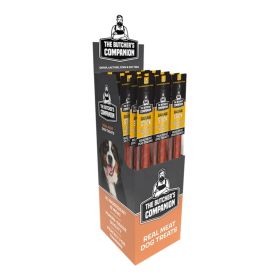 Butcher's Companion Dog Pork & Liver Sausage Sticks Display