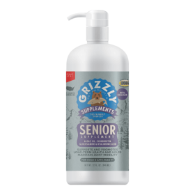 Grizzly Dog Life Stage Liquid Senior 32Oz Bottle
