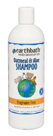 Earthbath Oatmeal & Aloe Shampoo, Fragrance Free
