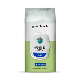 Earthbath Grooming Wipes, Green Tea & Awapuhi