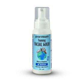 Earthbath Foaming Facial Wash Bilberry & Blueberry Scent,