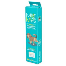 Messy Mutts Dog Advanced Biorecycle Poop Bag Teal 8 Rolls 120 Count