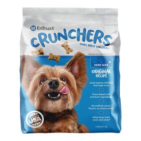 Blue Seal Entrust Crunchers Small Batch Dog Treats Original Mini