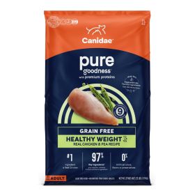 CANIDAE PURE Farm To Bowl GrainFree LID Healthy Weight Dry Dog Food Chicken  Pea,