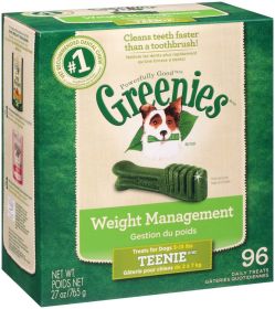 Greenies Weight Management Dog Dental Treats Teenie,