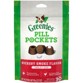 Greenies Pill Pockets for Tablets Hickory Smoke,