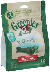 Greenies Dog Dental Treats Regular, Fresh,